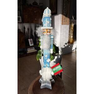 Holly Adler Kurt Hollywood NUTCRACKER Size: 20in. Blue & White Soldier With Box